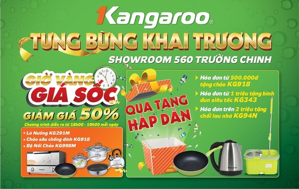 Khai trương Showroom Trường Chinh - Quà tặng siêu hấp dẫn
