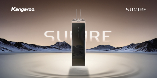 MÁY LỌC NƯỚC KANGAROO SUMIRE HYDROGEN ION KIỀM MỞ RA KỶ NGUYÊN NƯỚC KHỎE