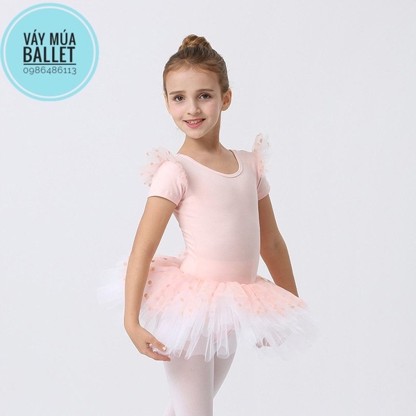 Váy múa tiên ngắn bi