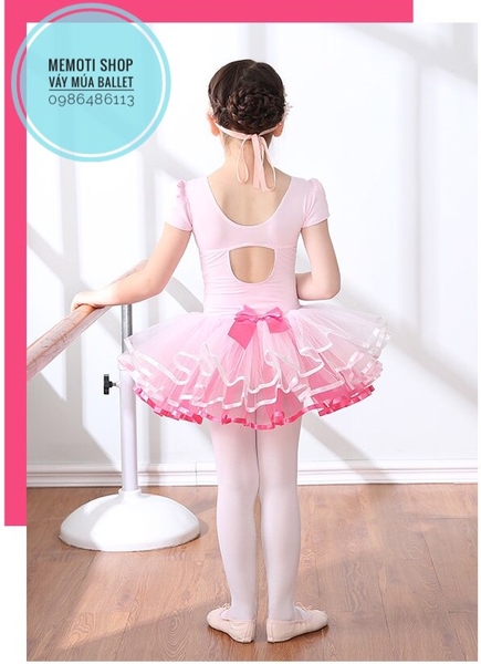 Váy múa kết tim hoa ngọc