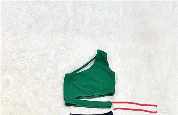 Bộ tập tay ngắn, quần tà vạt