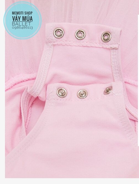 Váy múa vương miện dài tay