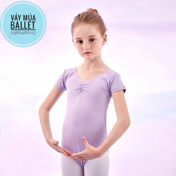 Áo tập múa basic tay ngắn (nhiều màu)