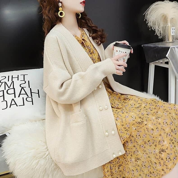 Áo khoác len cardigan HQ