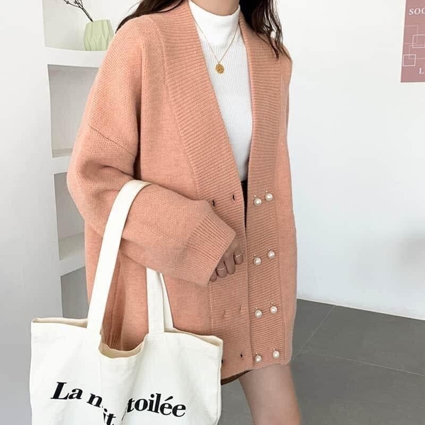 Áo khoác len cardigan HQ