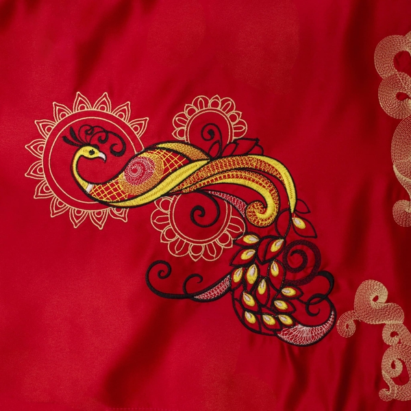 Bộ áo dài thêu phượng