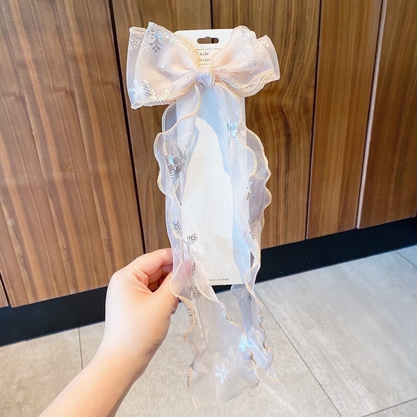 Kẹp nơ von dây dài