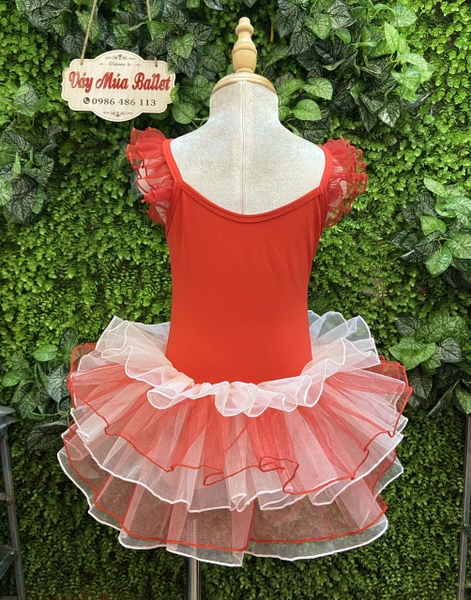 Váy múa tay tiên phối màu