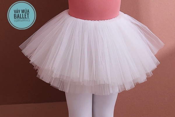 Set áo váy múa bèo vai đan lưng (nhiều màu)