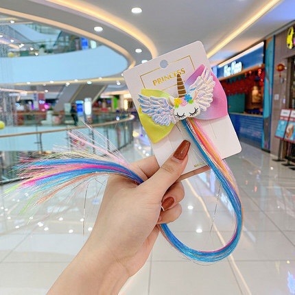 Kẹp tóc dây kim tuyến dài