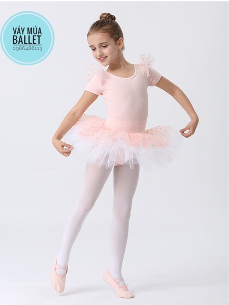 Váy múa tiên ngắn bi