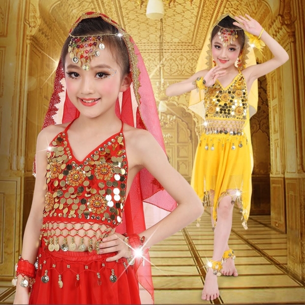Bộ váy múa bụng bellydance 6 cho tiết