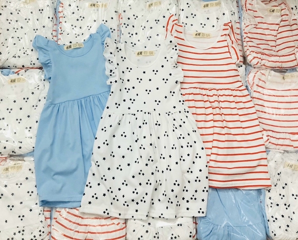 Set 3 váy cánh tiên HM BG