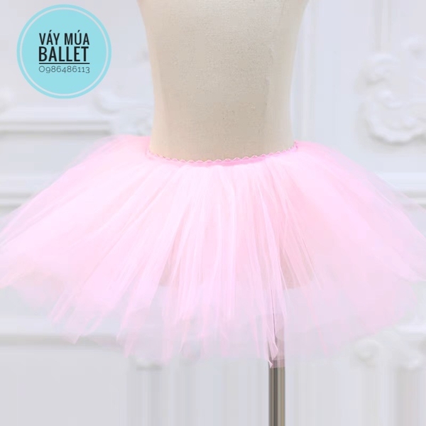Chân váy múa xòe bồng bềnh (nhiều màu)