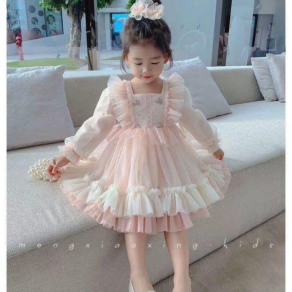 Váy công chúa bèo vai điệu đà s100
