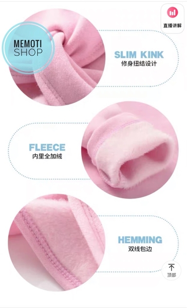 Áo khoác lửng nỉ lông mềm mại