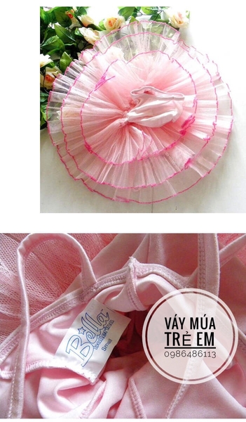 Váy múa 2 dây Bella