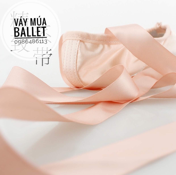 Giày múa ballet mũi cứng kèm lót silicol người lớn, trẻ em