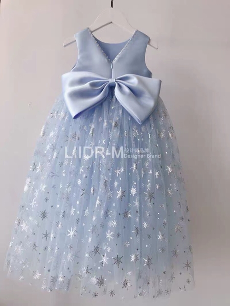 Váy công chúa elsa nơ