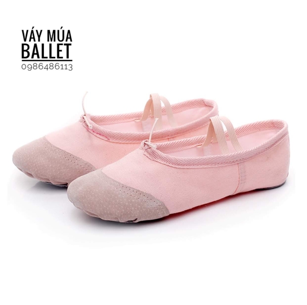 Giày vải múa (trắng, đen, đỏ, hồng)