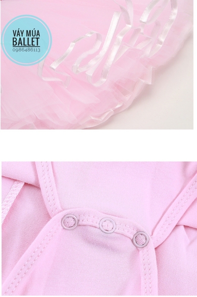 Váy múa kimsa giày Barbie