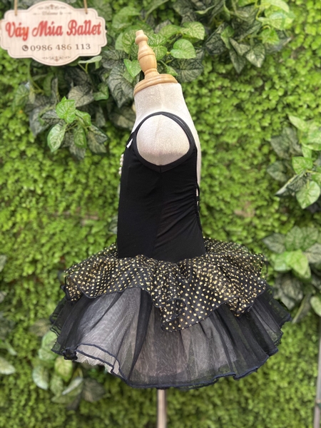 Váy múa 2 dây kép đan lưng nhiều màu