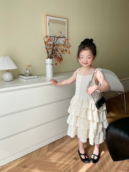 Váy 2 dây tầng xinh ambb s130