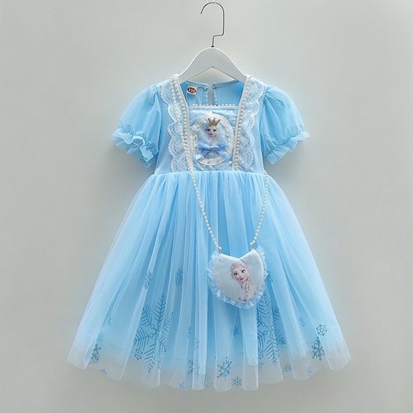 VÁY CÔNG CHÚA ELSA CHO BÉ