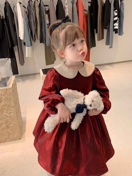 Váy Noel sang xịn cho bé