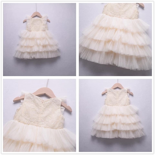 Váy dạ ba lỗ phối ren