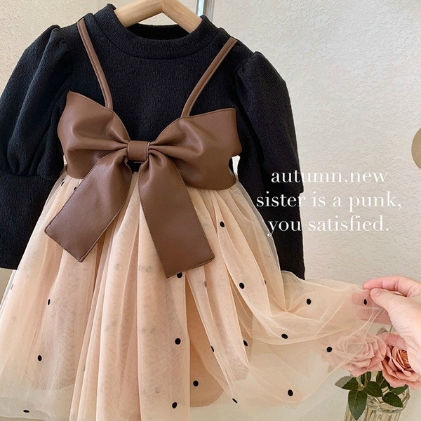 Váy công chúa phối nơ dịu dàng