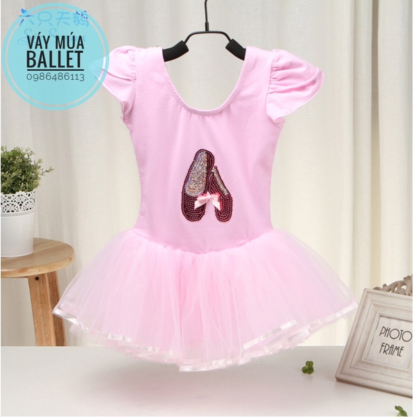 Váy múa kimsa giày Barbie