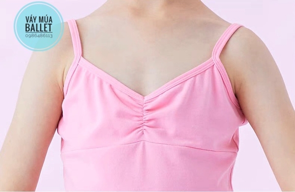 Áo tập múa dây đan đáp ngực