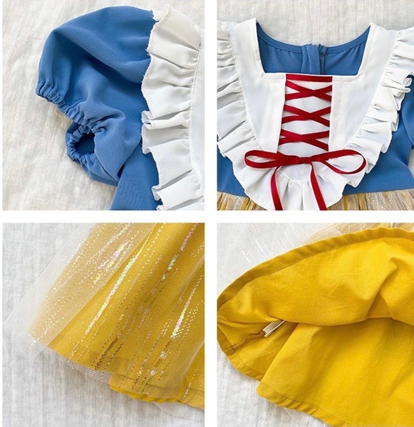 Váy công chúa bạch tuyết sz120
