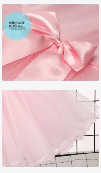 Váy múa đính đá dress dài tay