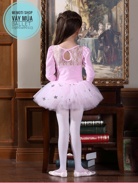 Váy múa ren sao dài tay