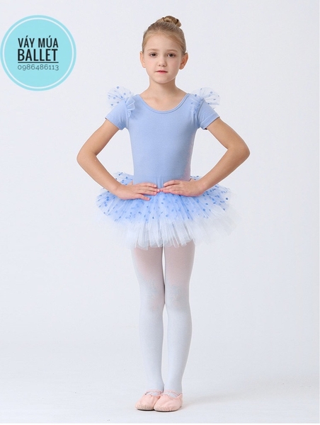 Váy múa tiên ngắn bi