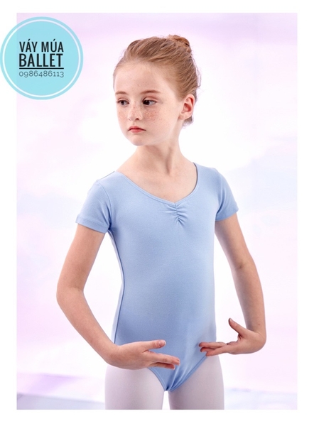 Áo tập múa basic tay ngắn (nhiều màu)