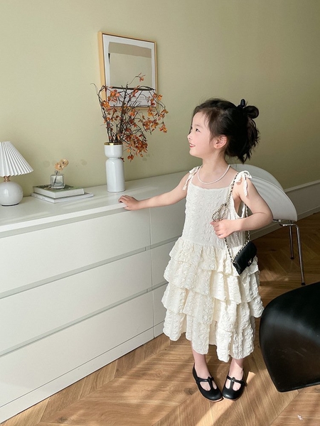 Váy 2 dây tầng xinh ambb s130