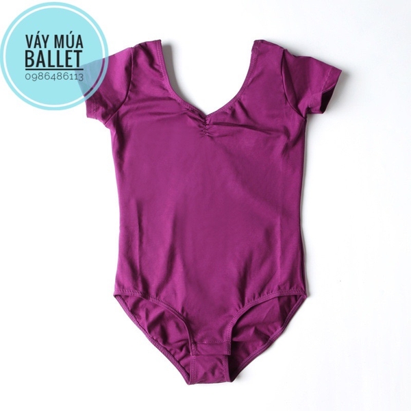 Áo tập múa basic tay ngắn (nhiều màu)