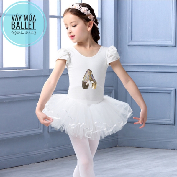 Váy múa kimsa giày Barbie