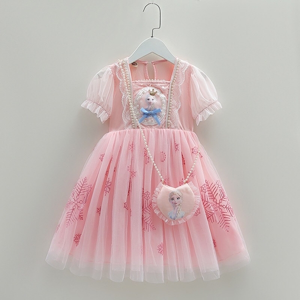 VÁY CÔNG CHÚA ELSA CHO BÉ