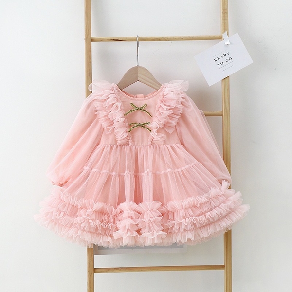 Váy công chúa bèo vai tutu bồng bềnh s110