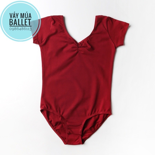 Áo tập múa basic tay ngắn (nhiều màu)