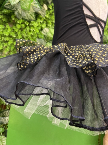 Váy múa 2 dây kép đan lưng nhiều màu