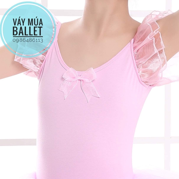 Váy múa tay tiên nơ