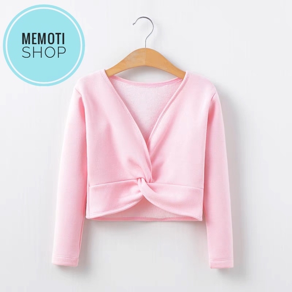 Áo khoác lửng nỉ lông mềm mại