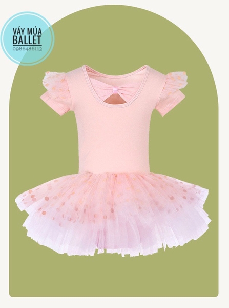Váy múa tiên ngắn bi