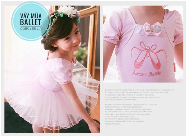 Váy múa Princess Ballet