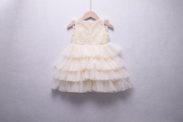 Váy dạ ba lỗ phối ren